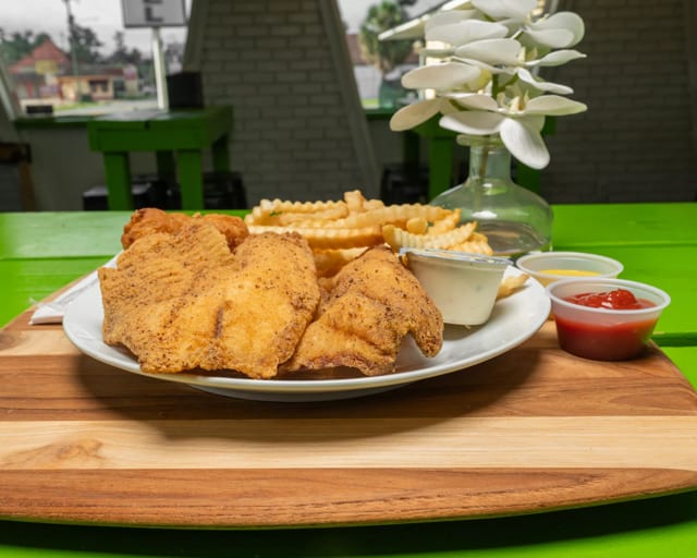Fried Tilapia.