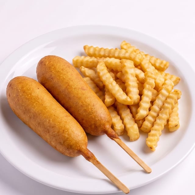Kids Corn Dogs.