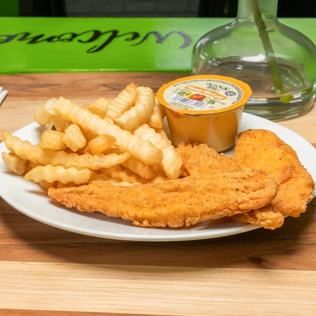 Kids Chicken Fingers.