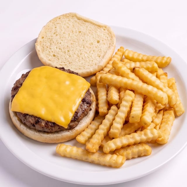 Kids Cheeseburger Slider.